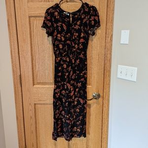 Maurices Floral Jumpsuit | S